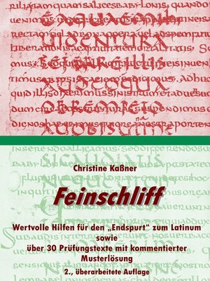 cover image of Feinschliff